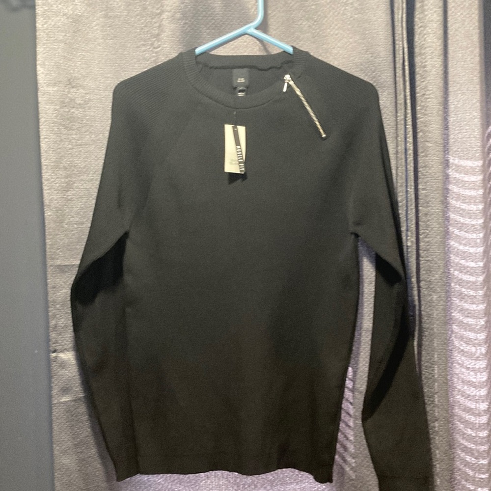 River island stretchy muscle fit sweater